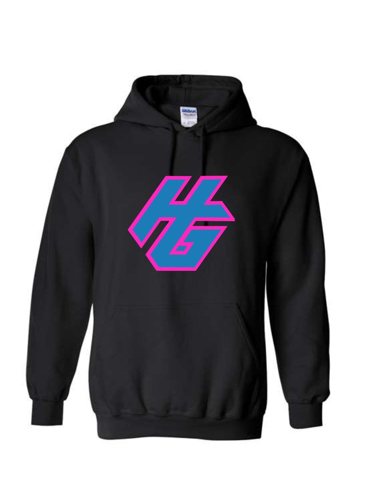 HG Logo Hoodie (pink and blue)