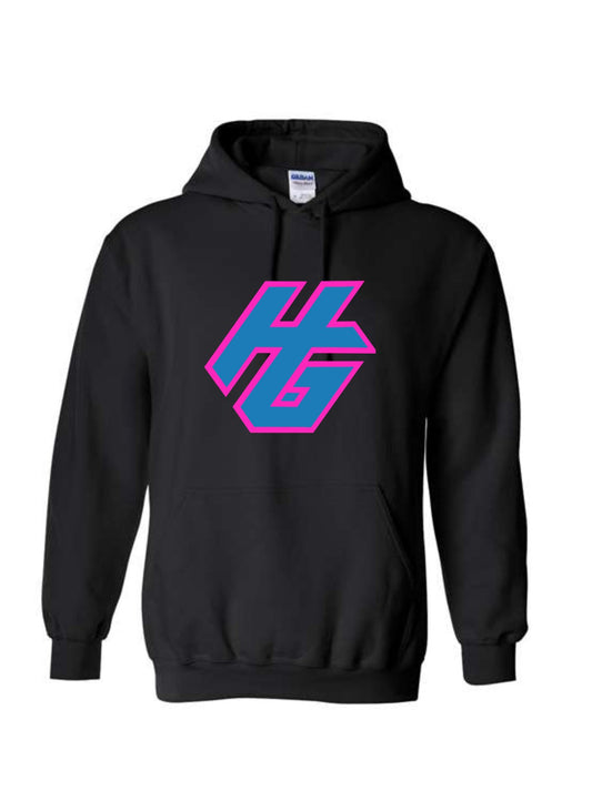 HG Logo Hoodie (pink and blue)