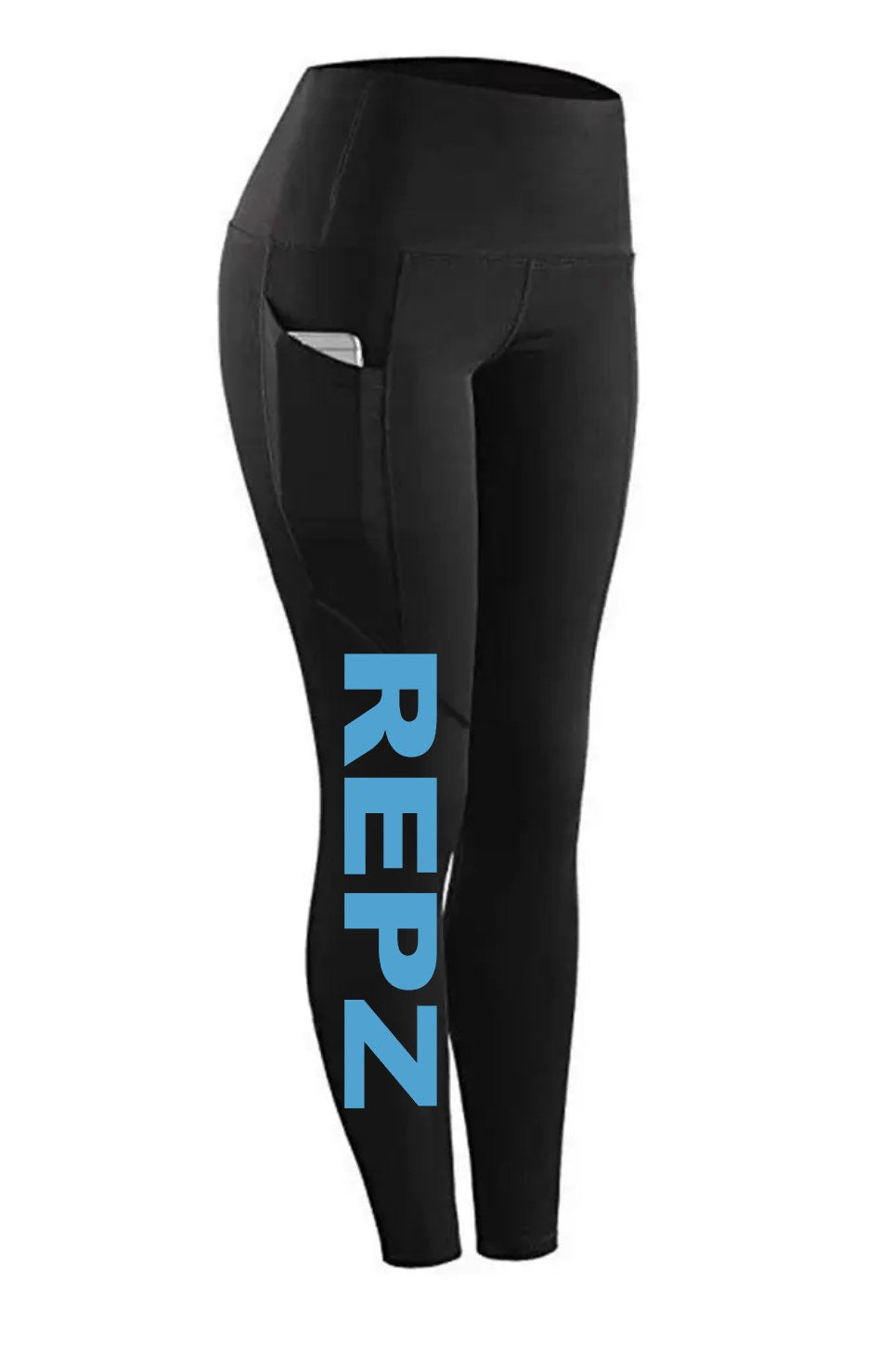 Repz Blue Print Tights