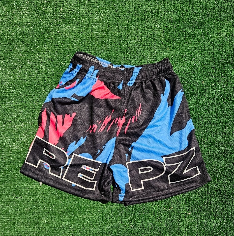 RSA - REPZ Pink and Blue Shorts