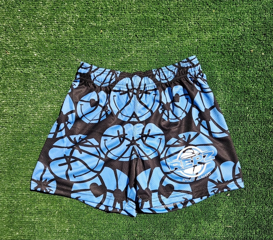 RSA Blue Smiley Face Shorts