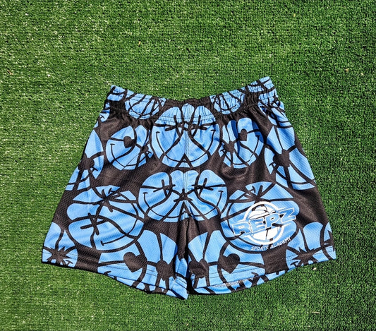 RSA Blue Smiley Face Shorts