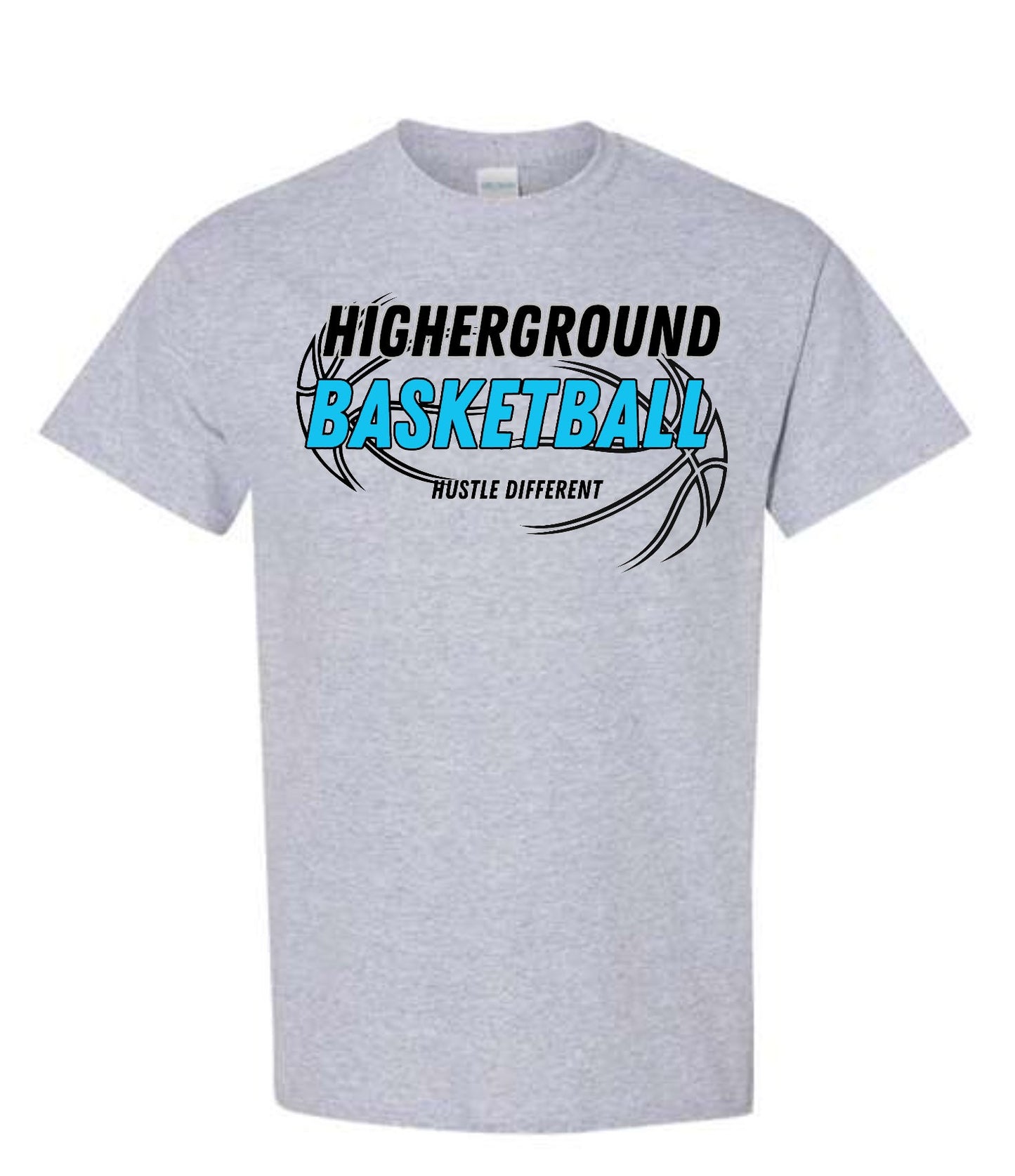 HigherGround Basketball Hustle Different Tee