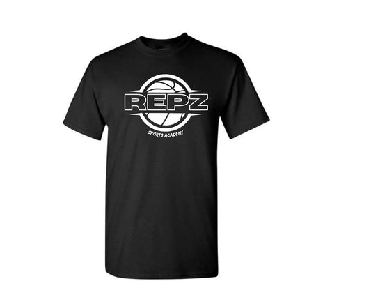 RSA - Repz Sports Academy Basketball Tee (White Outline)