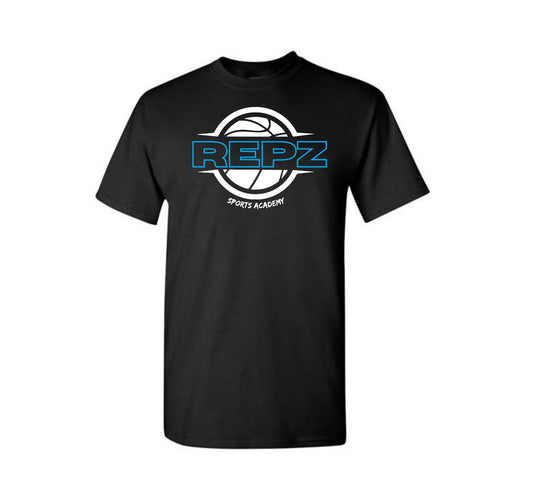 RSA - Repz Sports Academy Basketball Tee (Blue Outline)
